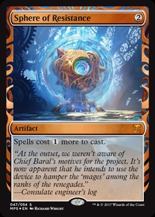 Sphere of Resistance Kaladesh Inventions